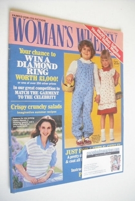 <!--1984-07-21-->British Woman's Weekly magazine (21 July 1984 - British Ed