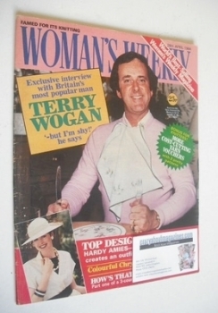 British Woman's Weekly magazine (28 April 1984 - Terry Wogan cover)