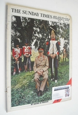 The Sunday Times magazine - My History Of Warfare cover (22 September 1968)