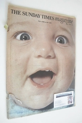 The Sunday Times magazine - How A Child Sees The World cover (6 October 1968)