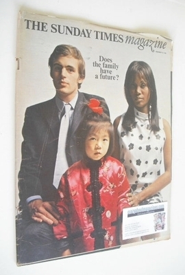 The Sunday Times magazine - Does The Family Have A Future cover (10 November 1968)