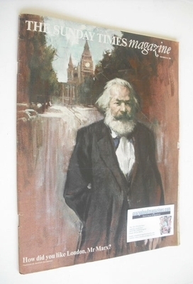 The Sunday Times magazine - Karl Marx cover (24 November 1968)