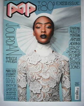 <!--2008-09-->POP magazine - Jourdan Dunn cover (Autumn 2008)