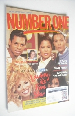 <!--1988-04-23-->NUMBER ONE Magazine - Five Star cover (23 April 1988)