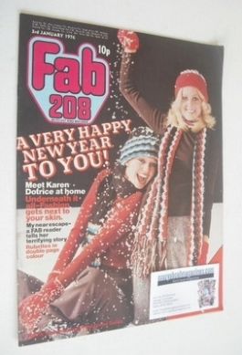 <!--1976-01-03-->Fabulous 208 magazine (3 January 1976)