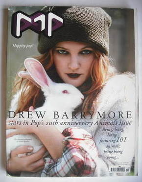 <!--2008-11-->POP magazine - Drew Barrymore cover (November 2008 - Winter i