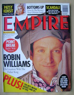 <!--1991-12-->Empire magazine - Robin Williams cover (December 1991 - Issue