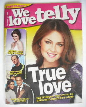 We Love Telly magazine - Lacey Turner cover (5-11 December 2009)