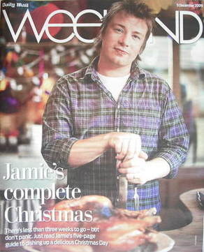 Weekend magazine - Jamie Oliver cover (5 December 2009)