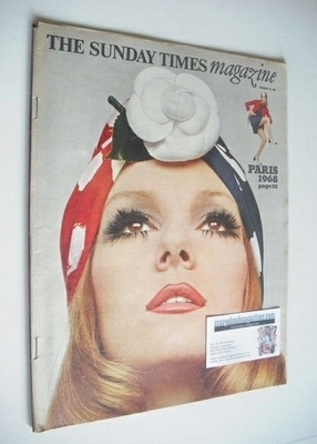 The Sunday Times magazine - Nicole de Lamarge cover (25 February 1968)