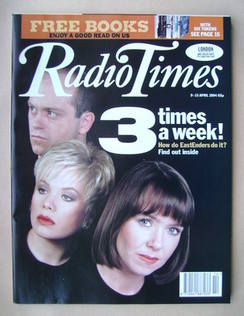 <!--1994-04-09-->Radio Times magazine - Ross Kemp, Letitia Dean, Susan Tull