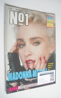 No 1 Magazine - Madonna cover (18 July 1987)