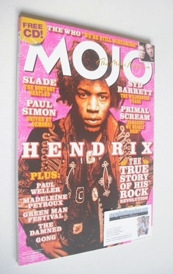 MOJO magazine - Jimi Hendrix cover (November 2006 - Issue 156)