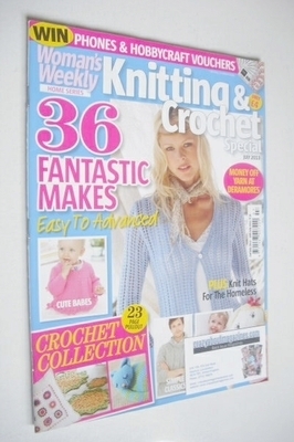 Woman's Weekly Knitting and Crochet Special magazine (July 2013)