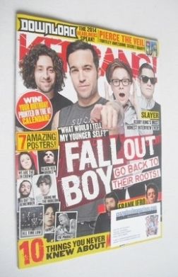 Kerrang magazine - Fall Out Boy cover (9 November 2013 - Issue 1491)