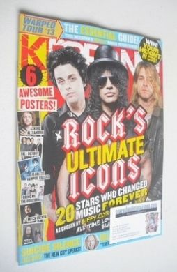 Kerrang magazine - Rock's Ultimate Icons cover (16 November 2013 - Issue 1492)