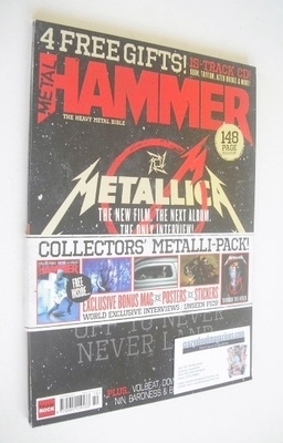 Metal Hammer magazine - Metallica cover (October 2013)