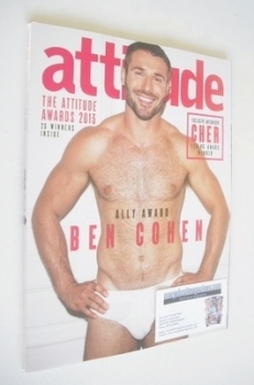 Attitude magazine - Ben Cohen cover (November 2013)