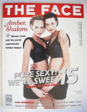 The Face magazine - Amber Valletta and Shalom Harlow cover (May 1995 - Volume 2 No. 80)