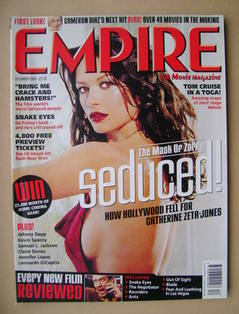 Empire magazine - Catherine Zeta-Jones cover (December 1998 - Issue 114)