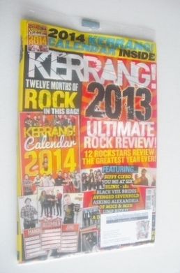Kerrang magazine - Ultimate Rock Review cover (7 December 2013 - Issue 1495)