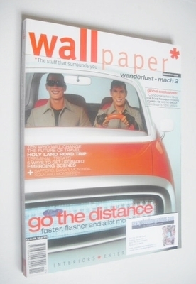 Wallpaper magazine (Issue 23 - November 1999 - Wanderlust: Mach 2)