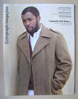 <!--2013-12-07-->Telegraph magazine - Idris Elba cover (7 December 2013)