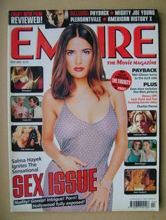 Empire magazine - Salma Hayek cover (April 1999 - Issue 118)