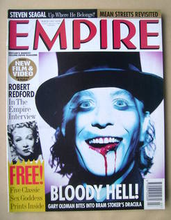 <!--1993-03-->Empire magazine - Gary Oldman cover (March 1993 - Issue 45)