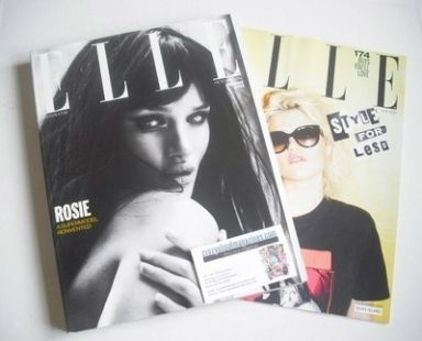 British Elle magazine - October 2013 - Rosie Huntington-Whiteley cover (Subscriber's Issue)