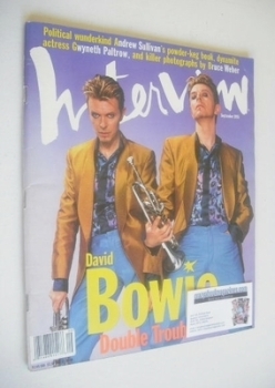 Interview magazine - September 1995 - David Bowie cover