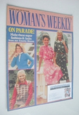 <!--1982-06-05-->Woman's Weekly magazine (5 June 1982 - British Edition)
