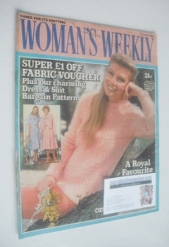 Woman's Weekly magazine (15 May 1982 - British Edition)