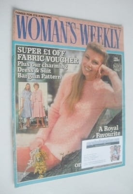 <!--1982-05-15-->Woman's Weekly magazine (15 May 1982 - British Edition)