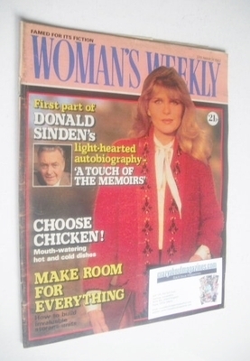 <!--1982-03-27-->Woman's Weekly magazine (27 March 1982 - British Edition)