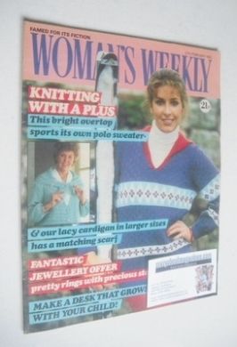 <!--1982-02-27-->Woman's Weekly magazine (27 February 1982 - British Editio