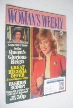 Woman's Weekly magazine (6 February 1982 - British Edition)