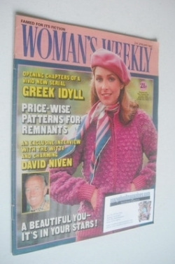 <!--1982-01-02-->Woman's Weekly magazine (2 January 1982 - British Edition)