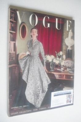 British Vogue magazine - September 1950 (Vintage Issue)