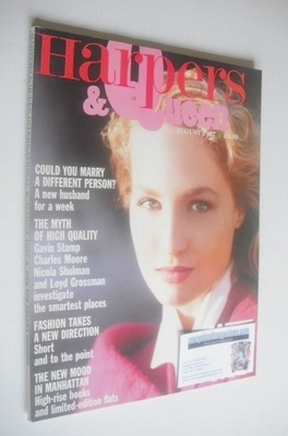 <!--1987-08-->British Harpers & Queen magazine - August 1987