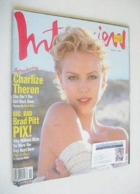 Interview magazine - November 1997 - Charlize Theron cover