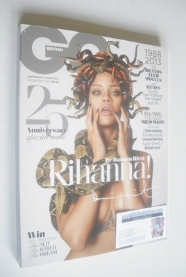 British GQ magazine - December 2013 - Rihanna cover