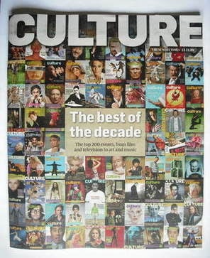 <!--2009-12-13-->Culture magazine - The Best Of The Decade cover (13 Decemb
