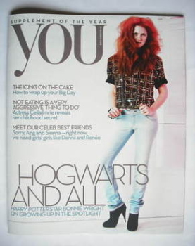 You magazine - Bonnie Wright cover (13 December 2009)