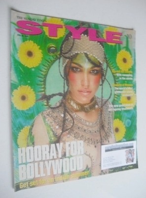 <!--2002-04-28-->Style magazine - Hooray For Bollywood cover (28 April 2002