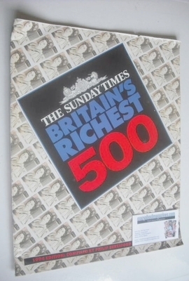 The Sunday Times Britain's Richest 500 cover (1994)