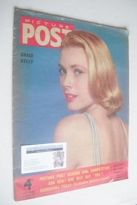 Picture Post magazine - Grace Kelly cover (6 August 1955)