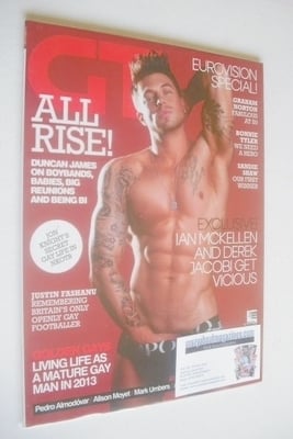 <!--2013-06-->Gay Times magazine - Duncan James cover (June 2013)