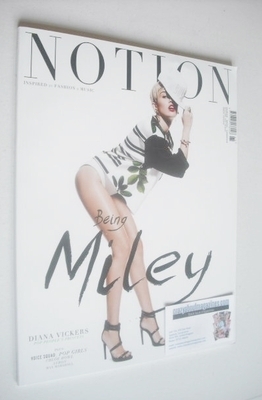 Notion magazine - Miley Cyrus cover (Autumn 2013 - Issue 065)
