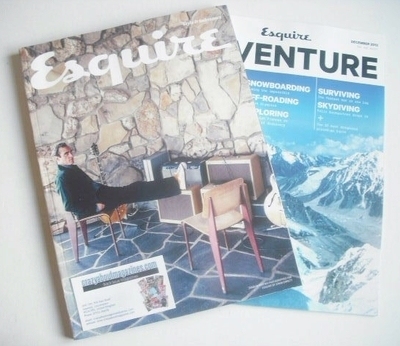 Esquire magazine - Joaquin Phoenix cover (December 2013 - Subscriber's Issue)